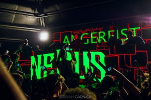 Angerfist en Nexus Festival Madrid, Fabrik. 